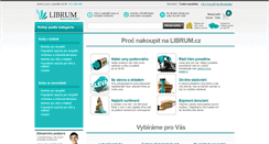 Desktop Screenshot of librum.cz